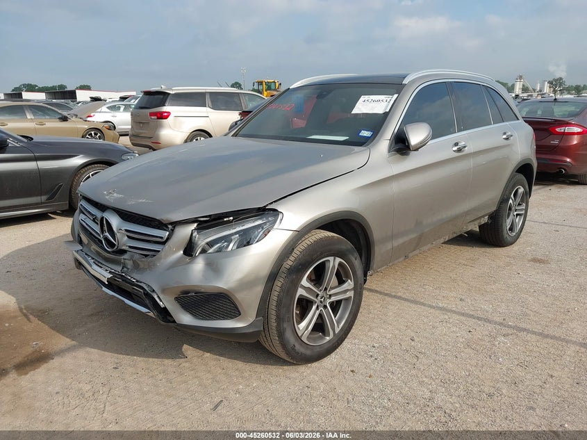 2019 Mercedes-benz Glc VIN WDC0G4JB3KV186443 IAAI salvage auction — FRONT END, Original (Texas), sold $6,500 on 2026-07-28 (photo 2)