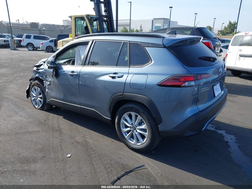 2026 Toyota Corolla cross VIN 7MUBAAAG0TV201041 IAAI salvage auction — LEFT FRONT, Salvage Title, sold $6,700 on 2026-07-17 (photo 3)