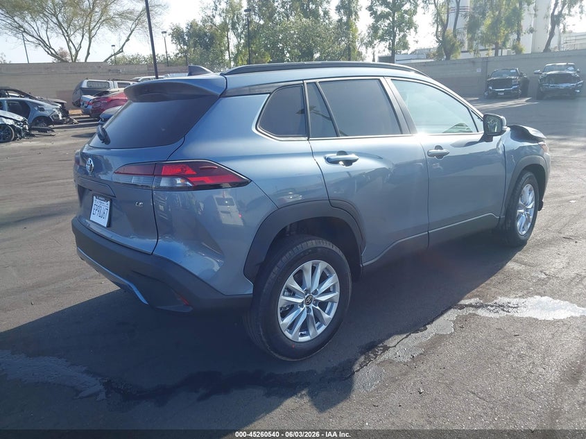 2026 Toyota Corolla cross VIN 7MUBAAAG0TV201041 IAAI salvage auction — LEFT FRONT, Salvage Title, sold $6,700 on 2026-07-17 (photo 4)