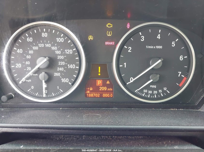2008 BMW 5 series VIN WBANV13588CZ55947 IAAI salvage auction — NORMAL WEAR, Original (Ohio), sold $275 on 2026-07-29 (photo 7)