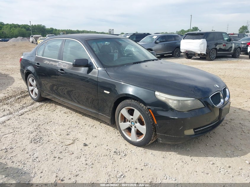 2008 BMW 5 series VIN WBANV13588CZ55947 IAAI salvage auction — NORMAL WEAR, Original (Ohio), sold $275 on 2026-07-29 (photo 1)
