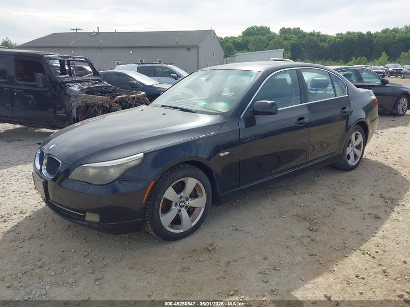 2008 BMW 5 series VIN WBANV13588CZ55947 IAAI salvage auction — NORMAL WEAR, Original (Ohio), sold $275 on 2026-07-29 (photo 2)