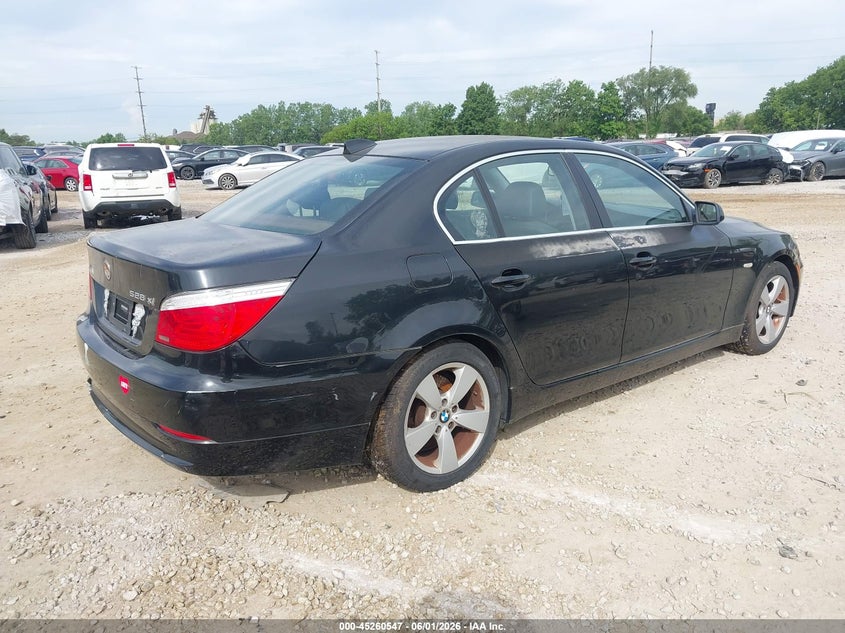 2008 BMW 5 series VIN WBANV13588CZ55947 IAAI salvage auction — NORMAL WEAR, Original (Ohio), sold $275 on 2026-07-29 (photo 4)