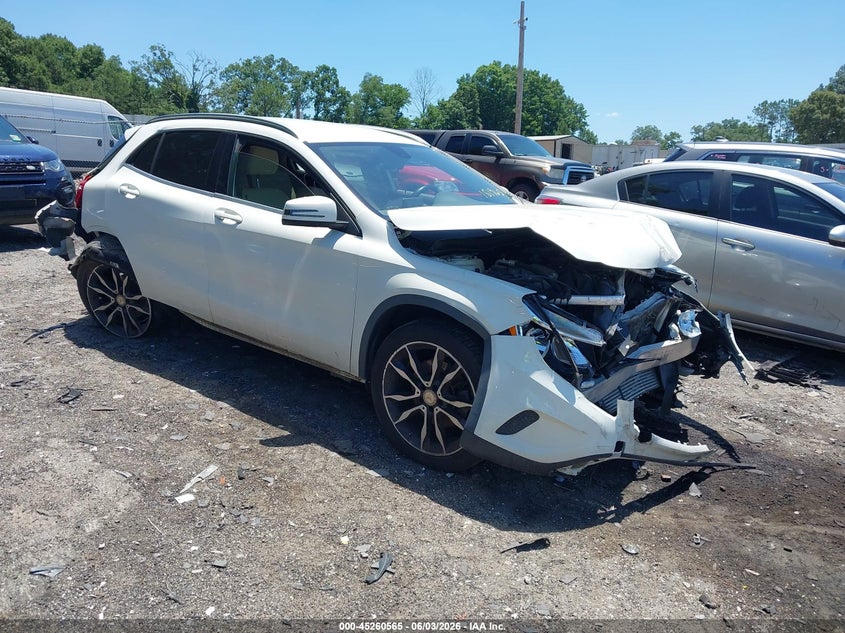 2015 Mercedes-benz Gla-klasse VIN WDCTG4EB2FJ181965 IAAI salvage auction — FRONT END, Salvage (Georgia), sold $275 on 2026-07-22 (photo 1)