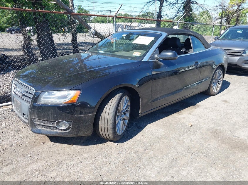 2011 Audi A5 VIN WAULFAFH5BN009634 IAAI salvage auction — NORMAL WEAR, Clear (New Jersey), sold $575 on 2026-07-13 (photo 2)