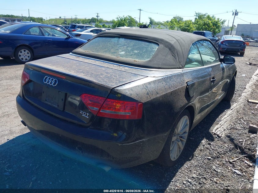 2011 Audi A5 VIN WAULFAFH5BN009634 IAAI salvage auction — NORMAL WEAR, Clear (New Jersey), sold $575 on 2026-07-13 (photo 4)