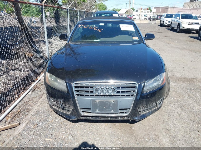 2011 Audi A5 VIN WAULFAFH5BN009634 IAAI salvage auction — NORMAL WEAR, Clear (New Jersey), sold $575 on 2026-07-13 (photo 6)