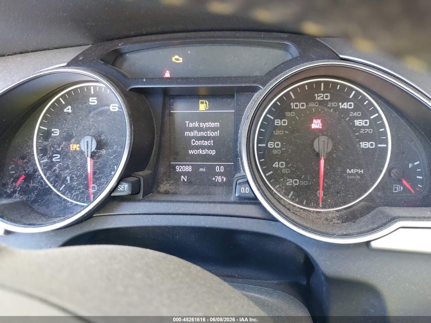 2011 Audi A5 VIN WAULFAFH5BN009634 IAAI salvage auction — NORMAL WEAR, Clear (New Jersey), sold $575 on 2026-07-13 (photo 7)
