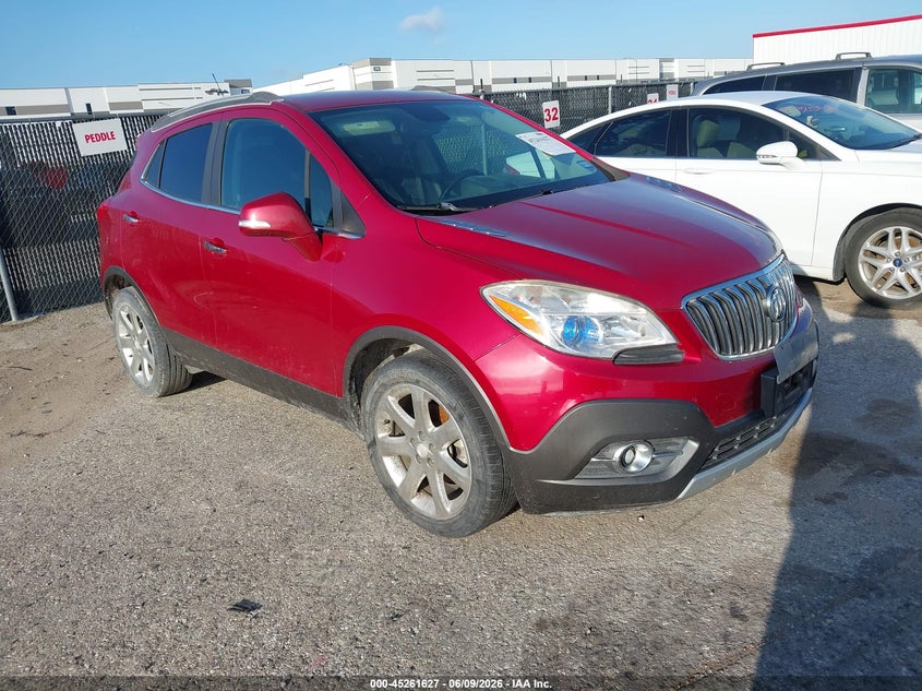2015 Buick Encore VIN KL4CJCSB1FB189632 IAAI salvage auction — NORMAL WEAR, Original (Texas), sold $925 on 2026-07-14 (photo 1)