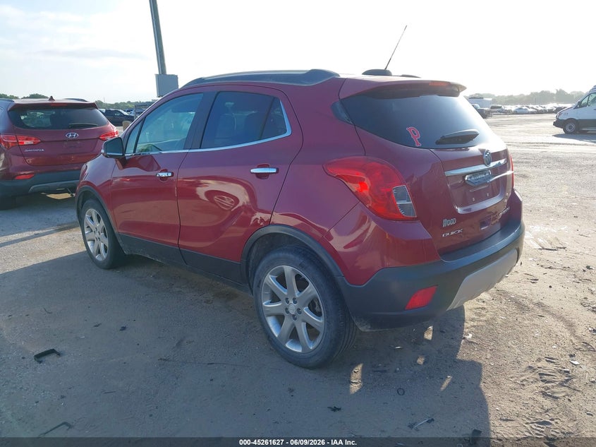 2015 Buick Encore VIN KL4CJCSB1FB189632 IAAI salvage auction — NORMAL WEAR, Original (Texas), sold $925 on 2026-07-14 (photo 3)