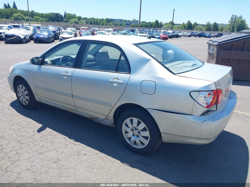 2004 Toyota Corolla VIN JTDBR32E442042982 IAAI salvage auction — REAR END, Salvage (Oregon), sold $75 on 2026-07-30 (photo 3)