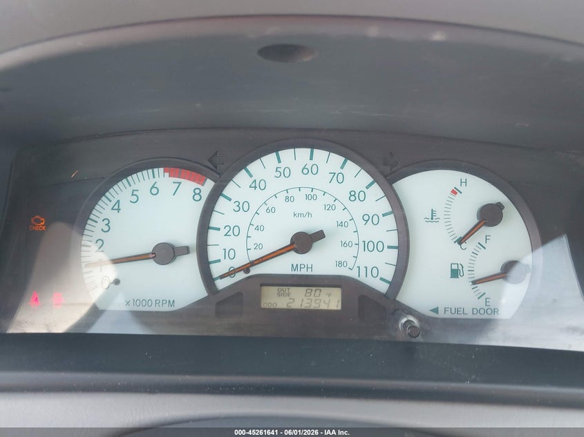 2004 Toyota Corolla VIN JTDBR32E442042982 IAAI salvage auction — REAR END, Salvage (Oregon), sold $75 on 2026-07-30 (photo 7)