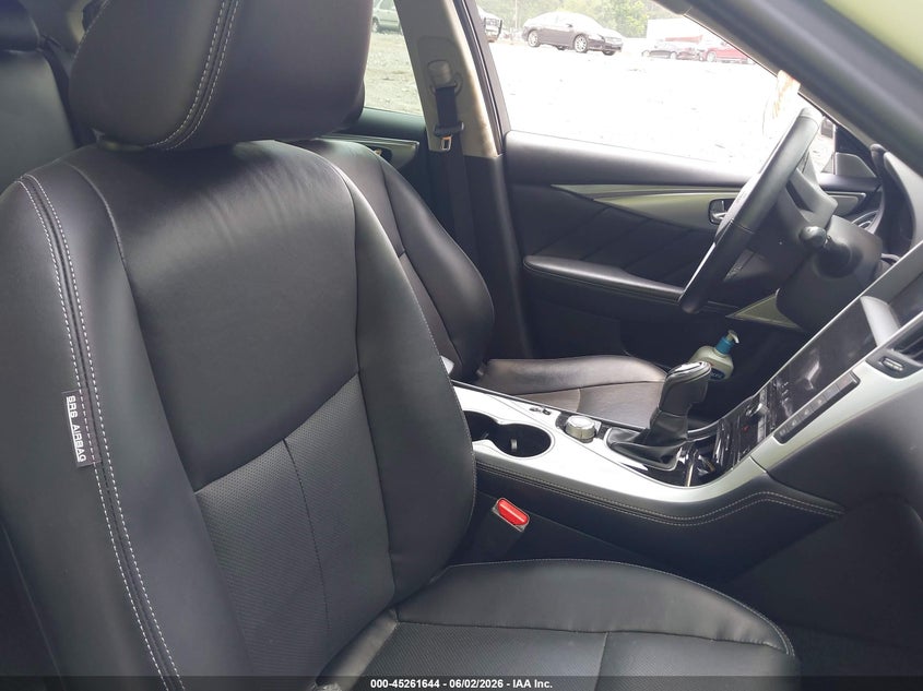 2022 Infiniti Q50 VIN JN1EV7BR4NM342162 IAAI salvage auction — SIDE, Salvage Title, sold $10,000 on 2026-07-07 (photo 5)