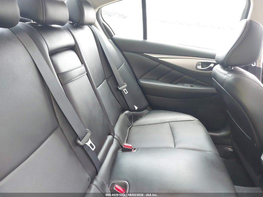 2022 Infiniti Q50 VIN JN1EV7BR4NM342162 IAAI salvage auction — SIDE, Salvage Title, sold $10,000 on 2026-07-07 (photo 8)