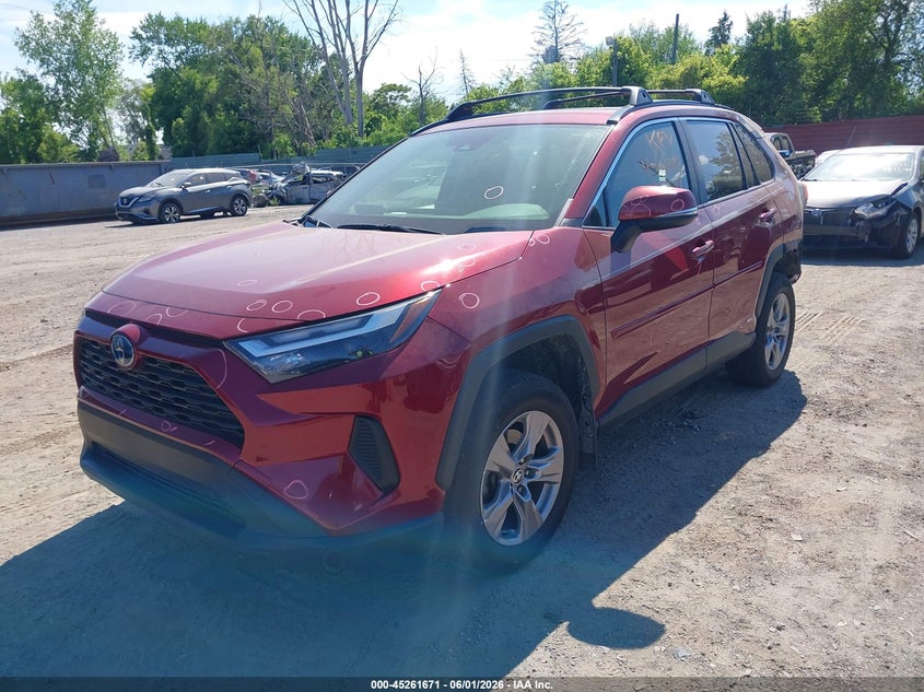 2024 Toyota VIN JTMRWRFV7RD246935 IAAI salvage auction — REAR END, Salvage Title, sold $10,950 on 2026-07-16 (photo 2)