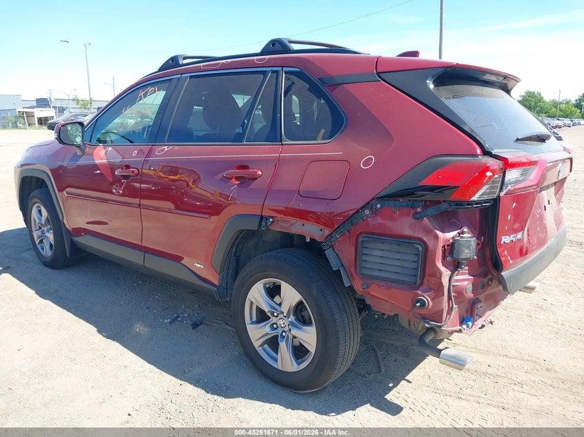 2024 Toyota VIN JTMRWRFV7RD246935 IAAI salvage auction — REAR END, Salvage Title, sold $10,950 on 2026-07-16 (photo 3)