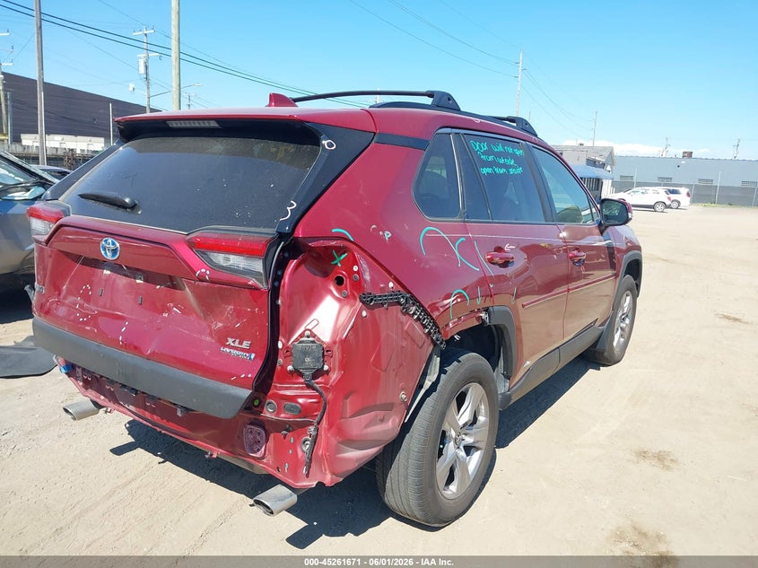 2024 Toyota VIN JTMRWRFV7RD246935 IAAI salvage auction — REAR END, Salvage Title, sold $10,950 on 2026-07-16 (photo 4)