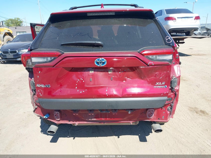2024 Toyota VIN JTMRWRFV7RD246935 IAAI salvage auction — REAR END, Salvage Title, sold $10,950 on 2026-07-16 (photo 6)