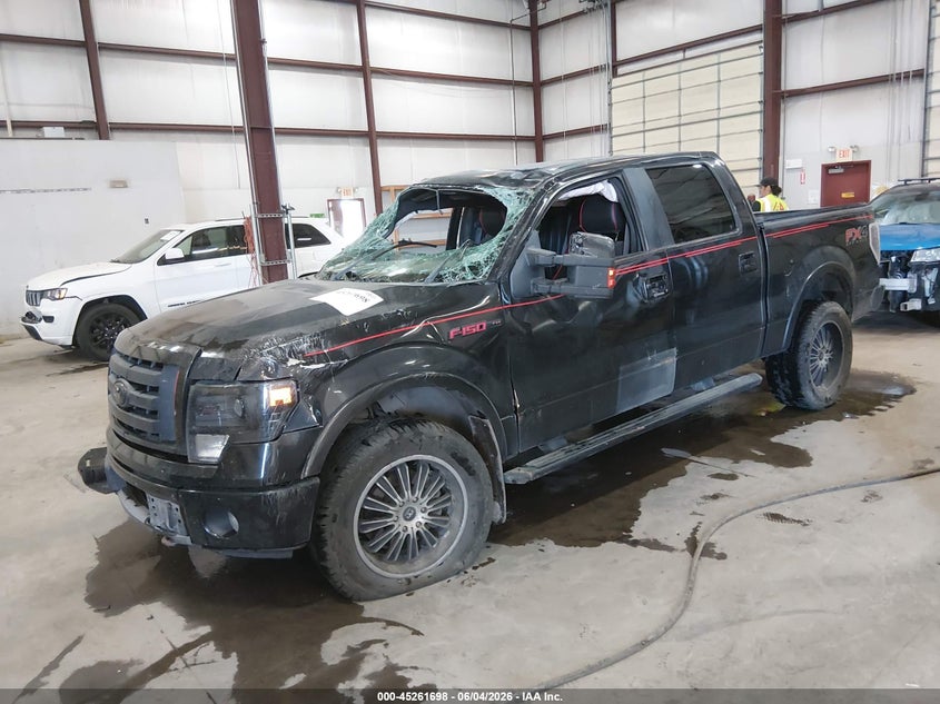 2013 Ford F-150 VIN 1FTFW1ET0DFB98504 IAAI salvage auction — RIGHT FRONT, Salvage Title, sold $1,600 on 2026-07-10 (photo 2)