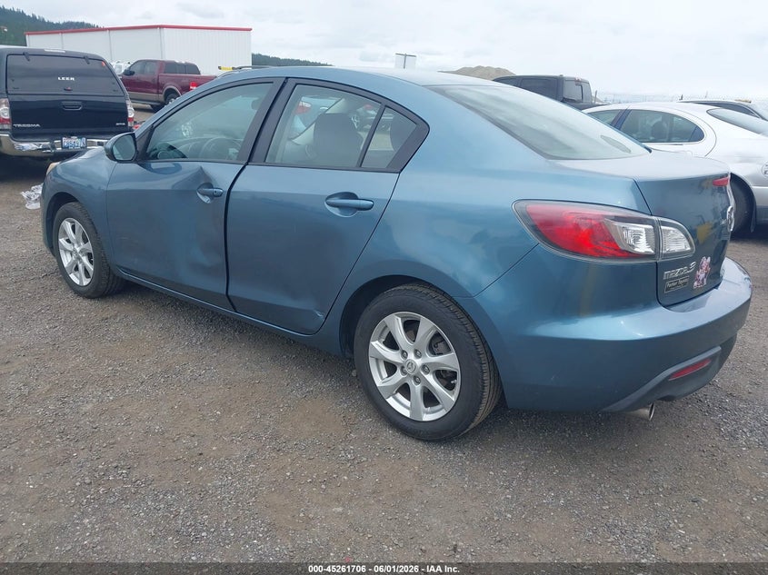 2011 Mazda 3 VIN JM1BL1VG3B1404144 IAAI salvage auction — LEFT SIDE, Salvage (Idaho), sold $275 on 2026-07-21 (photo 3)