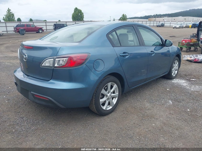 2011 Mazda 3 VIN JM1BL1VG3B1404144 IAAI salvage auction — LEFT SIDE, Salvage (Idaho), sold $275 on 2026-07-21 (photo 4)
