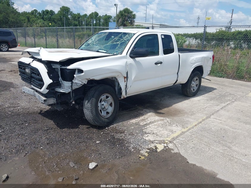 2019 Toyota Tacoma VIN 5TFRX5GN9KX153018 IAAI salvage auction — FRONT & REAR, Clear (Florida), sold $3,600 on 2026-07-15 (photo 2)