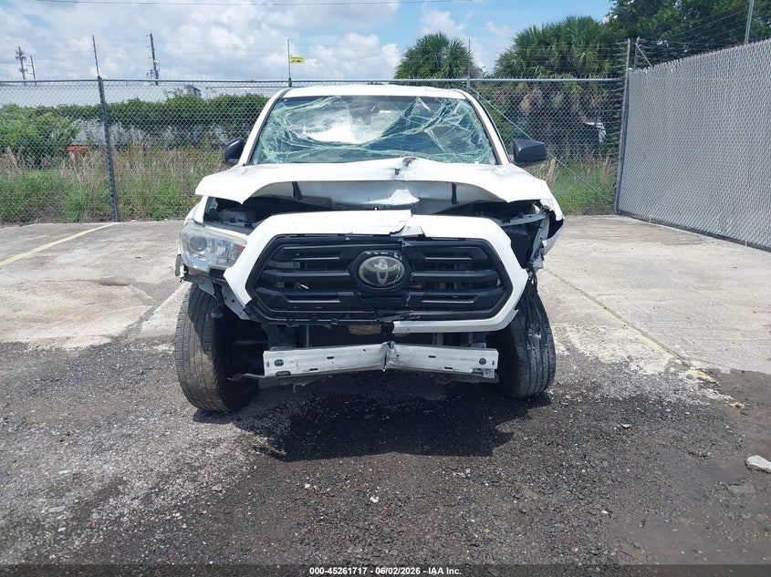 2019 Toyota Tacoma VIN 5TFRX5GN9KX153018 IAAI salvage auction — FRONT & REAR, Clear (Florida), sold $3,600 on 2026-07-15 (photo 6)