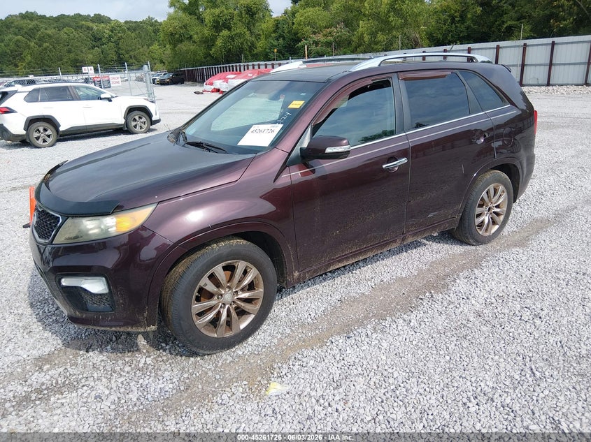 2011 Kia Sorento VIN 5XYKW4A20BG177496 IAAI salvage auction — NORMAL WEAR, Clear (Alabama), sold $1,200 on 2026-07-16 (photo 2)