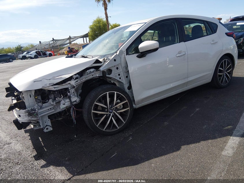 2024 Subaru Impreza VIN JF1GUAFCXR8232913 IAAI salvage auction — FRONT END, Salvage Title, sold $5,200 on 2026-07-10 (photo 2)
