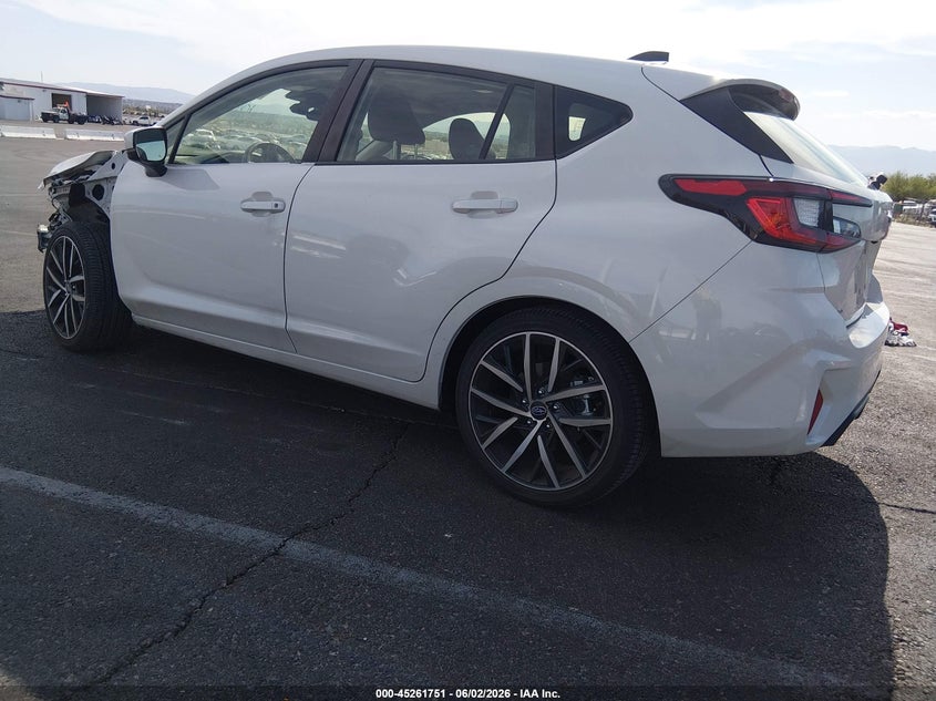 2024 Subaru Impreza VIN JF1GUAFCXR8232913 IAAI salvage auction — FRONT END, Salvage Title, sold $5,200 on 2026-07-10 (photo 3)