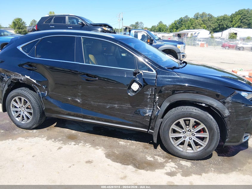 2016 Lexus Nx VIN JTJBARBZ1G2074559 IAAI salvage auction — RIGHT SIDE, Salvage Title, sold $2,600 on 2026-07-10 (photo 6)