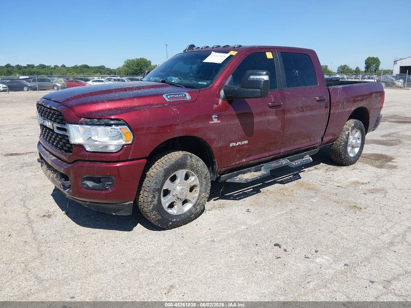 2023 Ram 2500 VIN 3C6UR5DLXPG589158 IAAI salvage auction — BIOHAZARD/CHEMICAL, Salvage (North Carolina), sold $12,000 on 2026-07-31 (photo 2)