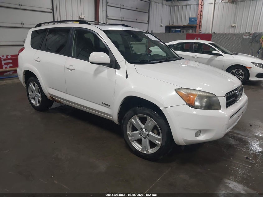 2007 Toyota Rav4 VIN JTMBD32VX75123177 IAAI salvage auction — HAIL, Salvage (Iowa), sold $800 on 2026-07-28 (photo 1)