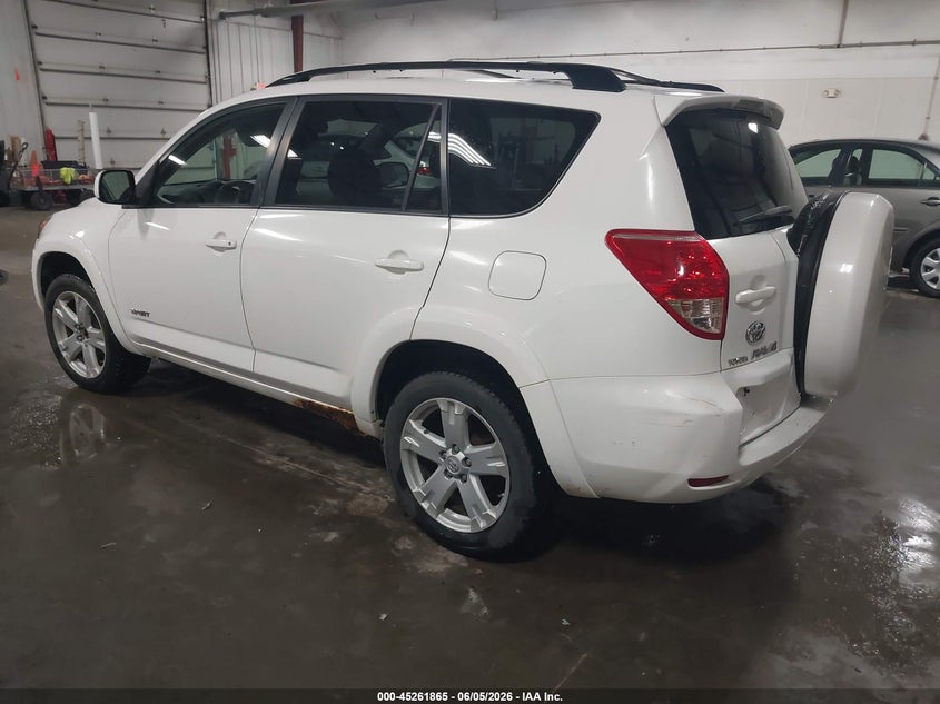2007 Toyota Rav4 VIN JTMBD32VX75123177 IAAI salvage auction — HAIL, Salvage (Iowa), sold $800 on 2026-07-28 (photo 3)