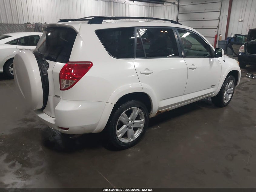 2007 Toyota Rav4 VIN JTMBD32VX75123177 IAAI salvage auction — HAIL, Salvage (Iowa), sold $800 on 2026-07-28 (photo 4)