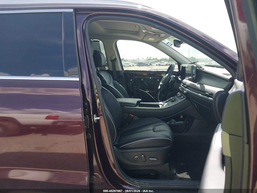 2024 Hyundai Palisade VIN KM8R44GE7RU696121 IAAI salvage auction — FRONT END, Salvage (Texas), sold $12,200 on 2026-07-09 (photo 5)