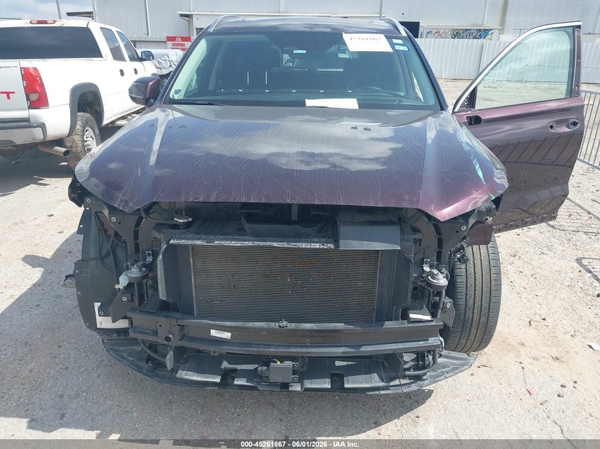 2024 Hyundai Palisade VIN KM8R44GE7RU696121 IAAI salvage auction — FRONT END, Salvage (Texas), sold $12,200 on 2026-07-09 (photo 6)