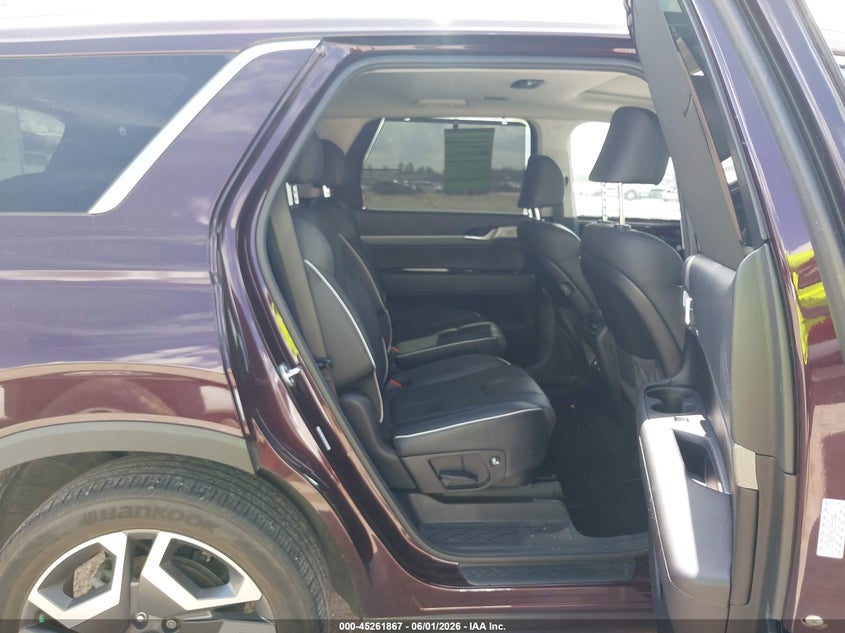 2024 Hyundai Palisade VIN KM8R44GE7RU696121 IAAI salvage auction — FRONT END, Salvage (Texas), sold $12,200 on 2026-07-09 (photo 8)