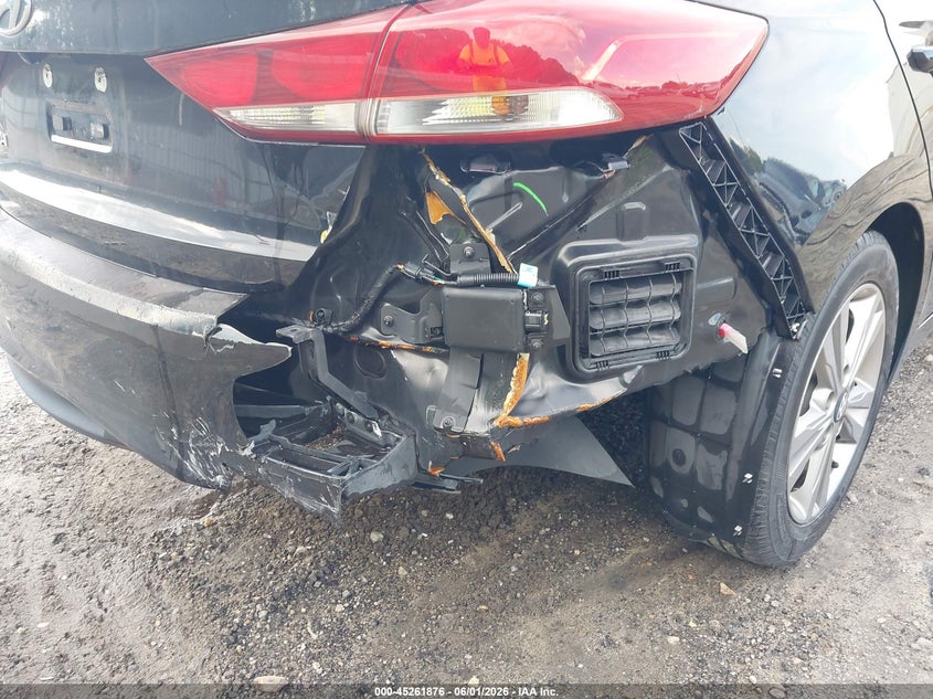 2017 Hyundai Elantra VIN KMHD84LF8HU309409 IAAI salvage auction — REAR END, Salvage Title, sold $1,600 on 2026-07-20 (photo 6)