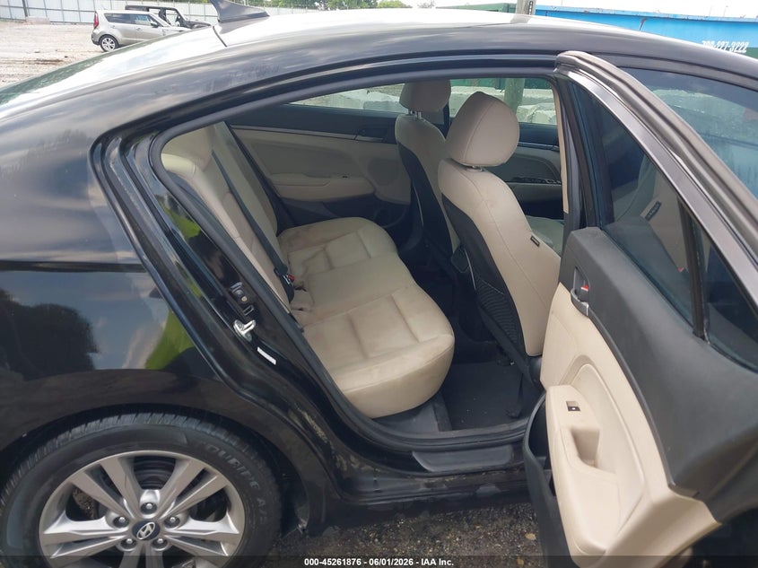 2017 Hyundai Elantra VIN KMHD84LF8HU309409 IAAI salvage auction — REAR END, Salvage Title, sold $1,600 on 2026-07-20 (photo 8)