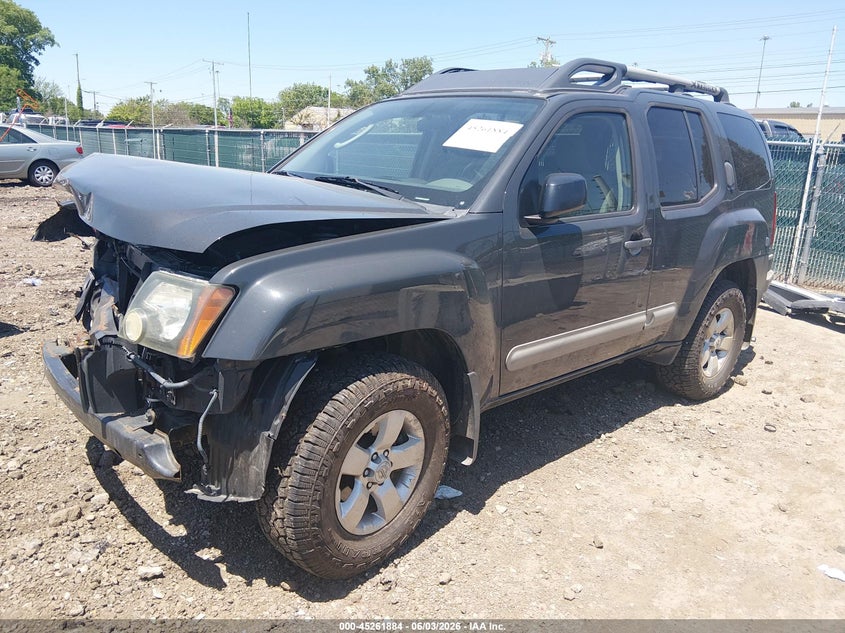 2011 Nissan Xterra VIN 5N1AN0NW6BC502494 IAAI salvage auction — FRONT END, Salvage (Ohio), sold $575 on 2026-07-12 (photo 2)