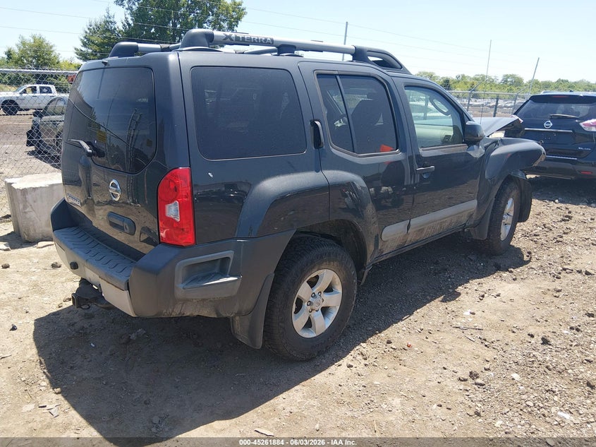 2011 Nissan Xterra VIN 5N1AN0NW6BC502494 IAAI salvage auction — FRONT END, Salvage (Ohio), sold $575 on 2026-07-12 (photo 4)