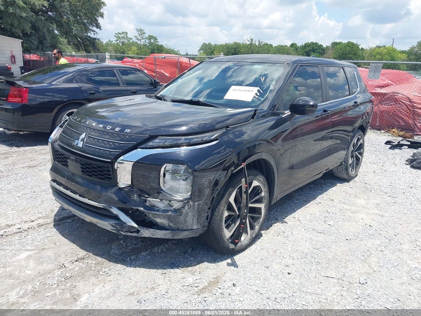 2022 Mitsubishi Outlander VIN JA4J3UA84NZ049772 IAAI salvage auction — LEFT FRONT, Salvage Title, sold $7,000 on 2026-07-09 (photo 2)