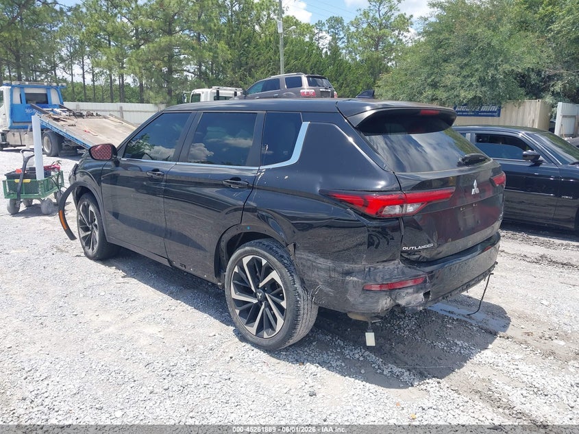 2022 Mitsubishi Outlander VIN JA4J3UA84NZ049772 IAAI salvage auction — LEFT FRONT, Salvage Title, sold $7,000 on 2026-07-09 (photo 3)
