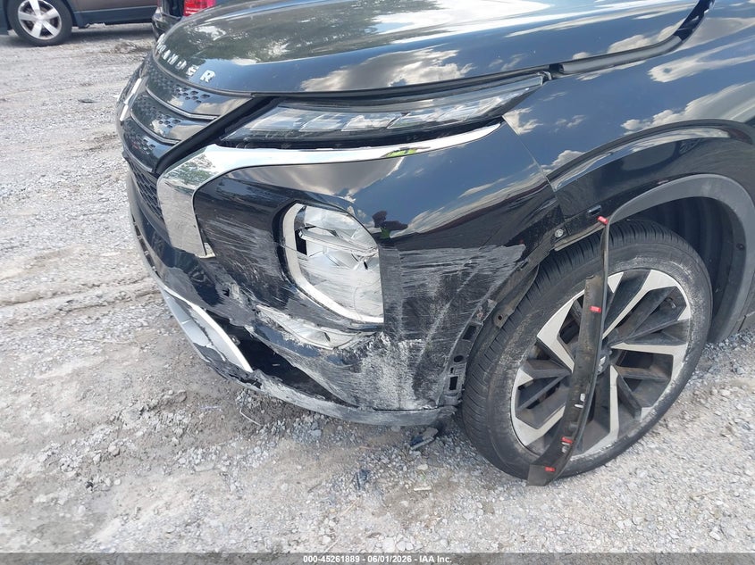 2022 Mitsubishi Outlander VIN JA4J3UA84NZ049772 IAAI salvage auction — LEFT FRONT, Salvage Title, sold $7,000 on 2026-07-09 (photo 6)