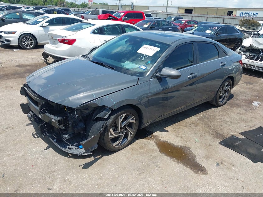 2024 Hyundai Elantra VIN KMHLS4DG1RU746514 IAAI salvage auction — FRONT END, Salvage Title, sold $5,450 on 2026-07-29 (photo 2)