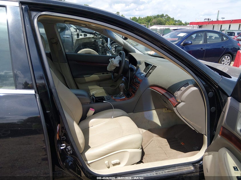 2009 Infiniti G37 VIN JNKCV61F79M358172 IAAI salvage auction — FRONT END, Salvage - Greater Than 75% (Maryland), sold $275 on 2026-07-16 (photo 5)
