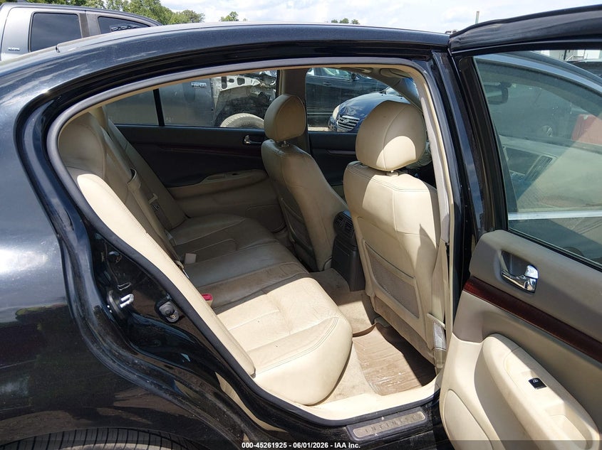 2009 Infiniti G37 VIN JNKCV61F79M358172 IAAI salvage auction — FRONT END, Salvage - Greater Than 75% (Maryland), sold $275 on 2026-07-16 (photo 8)