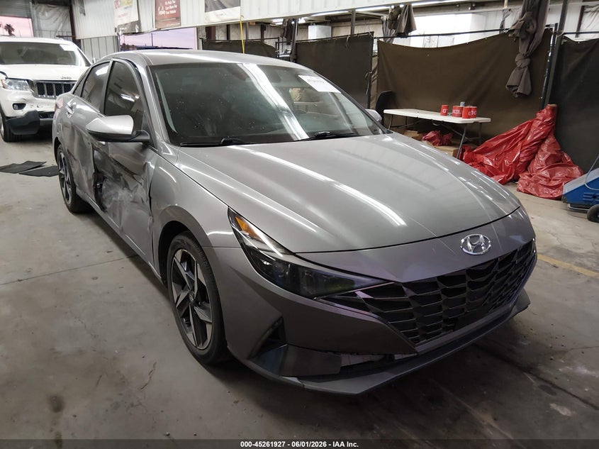 2023 Hyundai Elantra VIN KMHLP4AG5PU606355 IAAI salvage auction — RIGHT SIDE, Salvage (Arizona), sold $3,650 on 2026-07-26 (photo 1)