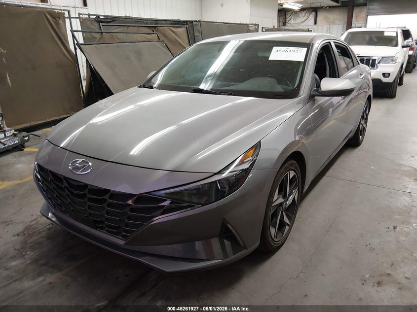 2023 Hyundai Elantra VIN KMHLP4AG5PU606355 IAAI salvage auction — RIGHT SIDE, Salvage (Arizona), sold $3,650 on 2026-07-26 (photo 2)